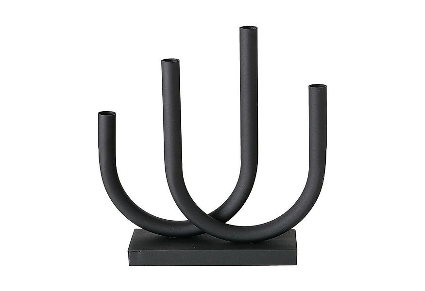 BOLTZE GRUPPE GmbH Kerzenleuchter TONIS, Schwarz, Eisen, für Stabkerzen, B günstig online kaufen