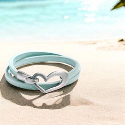 KARMA Wickelarmband Damen Herz PU Leder günstig online kaufen