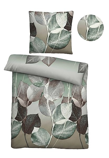 Biberna Bettwäsche "0006730" 2 Stk. tlg. kuschelig warm, pflegeleicht, temp günstig online kaufen