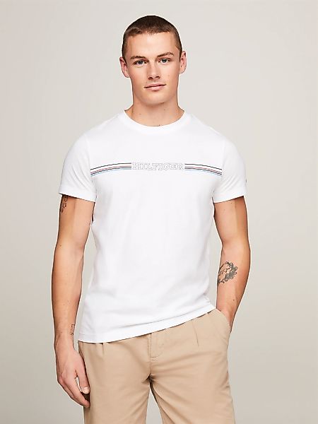 Tommy Hilfiger T-Shirt "STRIPE CHEST TEE" günstig online kaufen