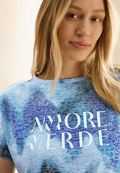 Cecil T-Shirt, mit Artwork Print günstig online kaufen