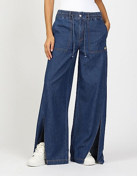 GANG Weite Jeans 94PAIGE WIDE mit eingesetztem Seitenstreifen günstig online kaufen