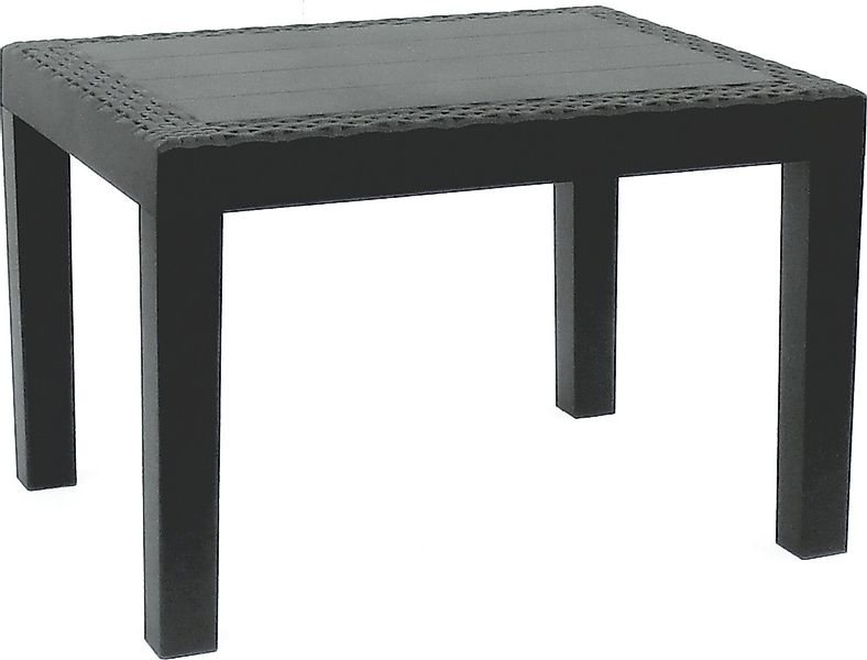 Progarden Gartentisch Beistelltisch Campingtisch 60x47x40cm Anthrazit günstig online kaufen