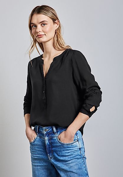 STREET ONE Langarmbluse, aus softer Viskose günstig online kaufen