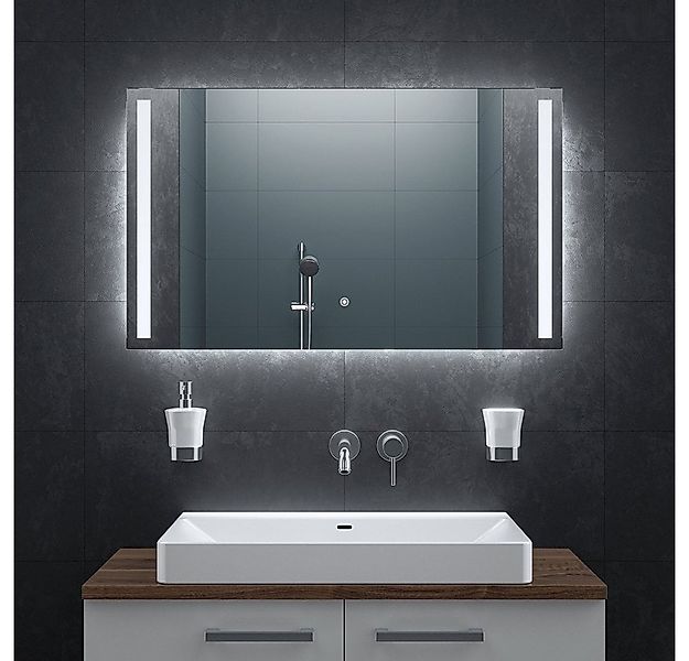 Bringer Badspiegel BRS103, Badezimmerspiegel mit Anti-Beschlag und Speicher günstig online kaufen