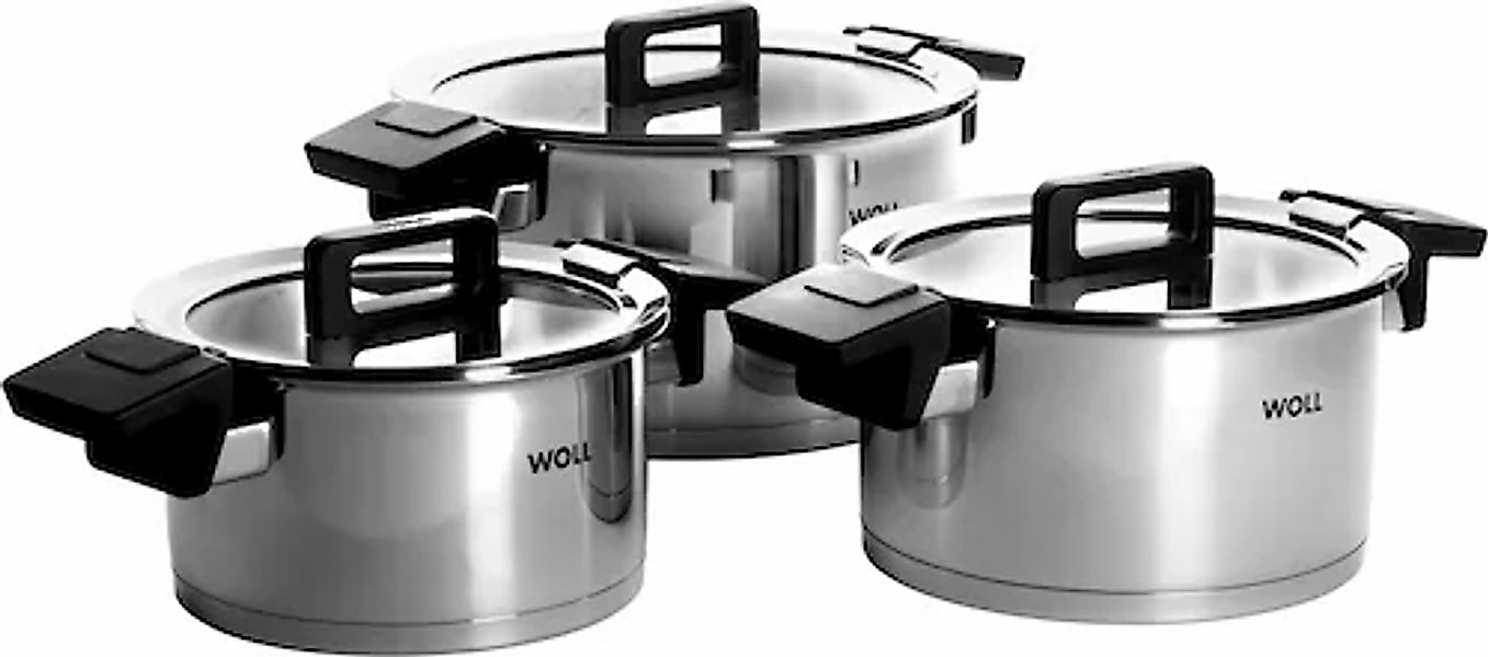 WOLL Topf-Set »Concept«, Edelstahl 18/10, (Set, 6 tlg.), 5 mm dicker, volls günstig online kaufen