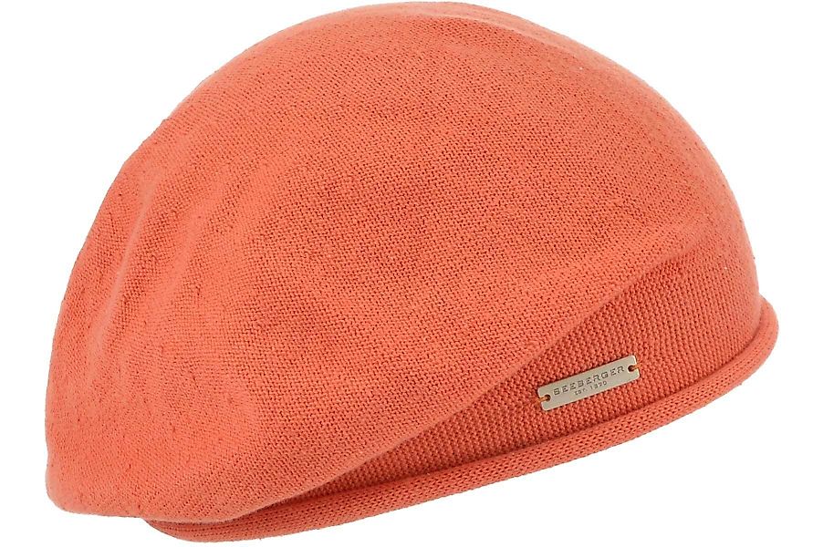 Seeberger Baskenmütze 100% Baumwoll Baske mit günstig online kaufen