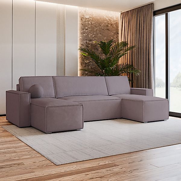 Masseno Ecksofa PESANO mit Schlaffunktion U-Form, günstig online kaufen