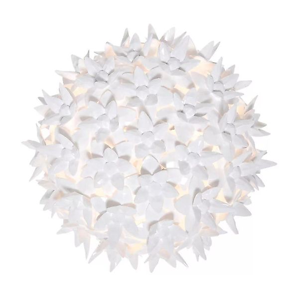 Kartell - Bloom Kugel CW2 Decken-/Wandleuchte - weiß günstig online kaufen