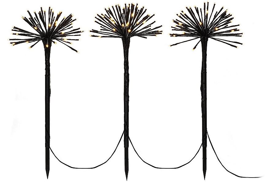 KONSTSMIDE LED Gartenleuchte LED Spiessleuchte mit 3 Pusteblumen, LED fest günstig online kaufen