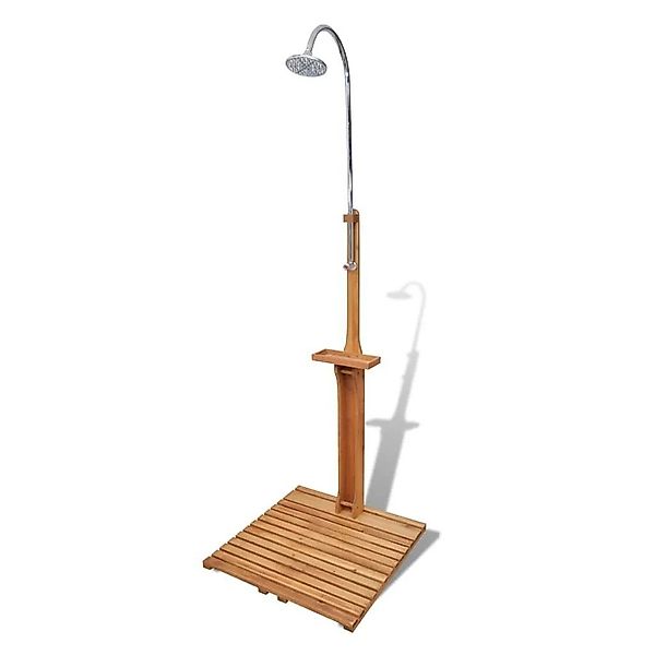 DOTMALL Gartendusche Außendusche,Holz, inkl. Brause, Wetterfestigkeit,75 günstig online kaufen
