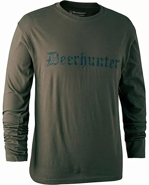 Deerhunter Langarmshirt Langarmshirt Logo günstig online kaufen