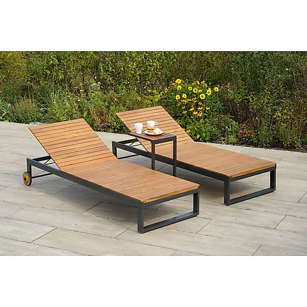 Merxx Santorin Set 3-tlg. Gartentisch 415 x 32 cm günstig online kaufen