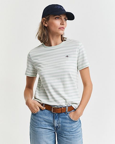 Gant T-Shirt REG STRIPED SHIELD SS günstig online kaufen