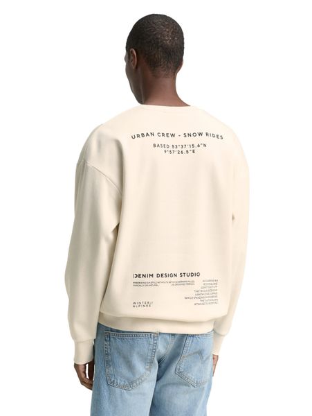TOM TAILOR Denim Sweatshirt mit Schriftzügen günstig online kaufen