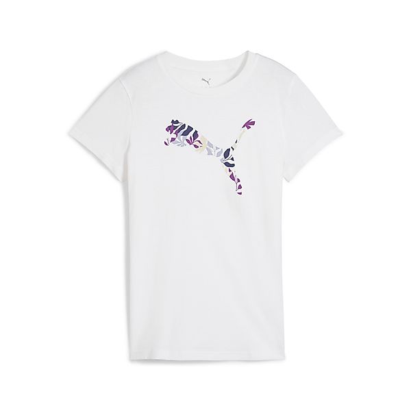 PUMA T-Shirt "GRAPHICS Floral Cat Logo T-Shirt Damen" günstig online kaufen