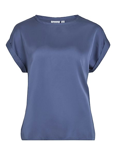 Vila Kurzarmbluse VIELLETTE S/S SATIN TOP günstig online kaufen