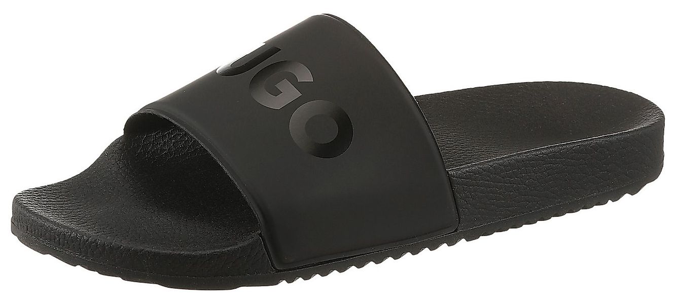 HUGO Badepantolette Pool Slides, Badepantolette, Flats mit Logoprint günstig online kaufen