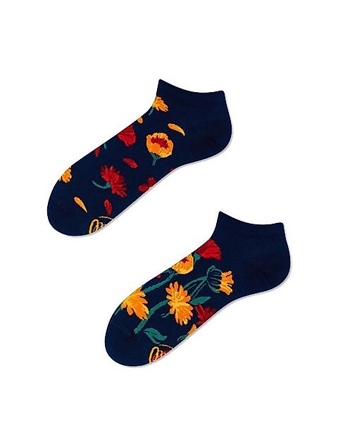 Many Mornings Sneakersocken Many Mornings Sneaker Flower Power Navy (1 Paar günstig online kaufen