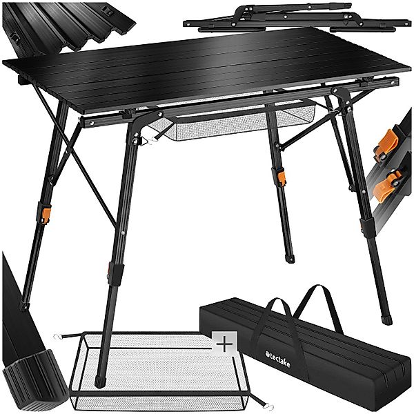 tectake Campingtisch Tina (1-St., 1 tlg), Stabiler Campingtisch mit praktis günstig online kaufen