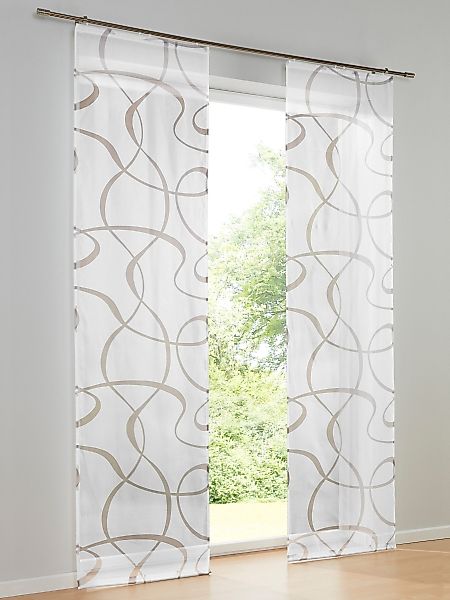 heine Gardine Schiebevorhang, (1 St), halbtransparent, günstig online kaufen