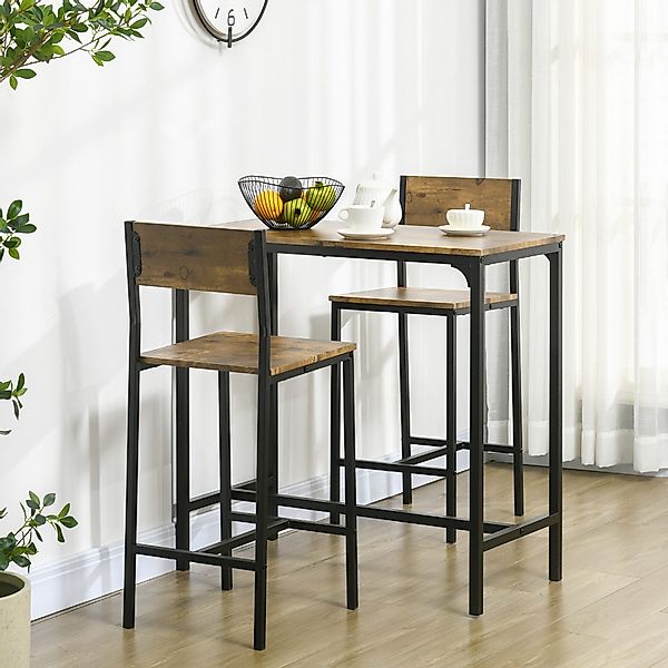 HOMCOM Bargruppe Bartisch Set Bartisch mit günstig online kaufen