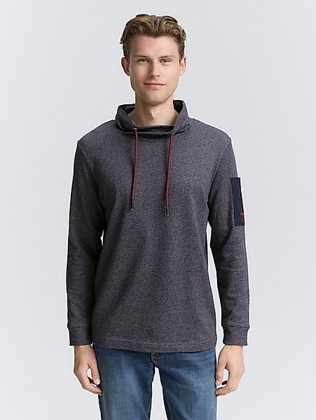TOM TAILOR Langarmshirt Snood Langarmshirt aus günstig online kaufen