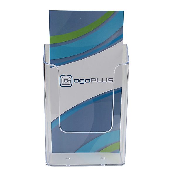ogoPLUS Zeitungsständer DIN lang Wandprospekthalter Hochformat, günstig online kaufen