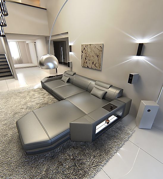 Sofa Dreams Ecksofa Ledercouch Sofa Leder günstig online kaufen