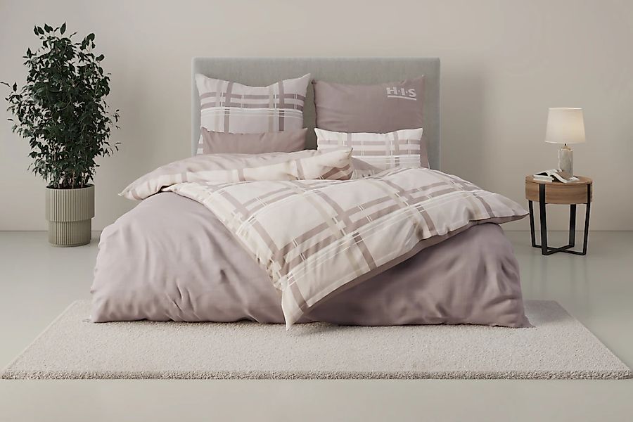 H.I.S Wendebettwäsche "Talin" 2 Stk. NEUHEIT in Gr. 135x200 oder 155x220 cm günstig online kaufen