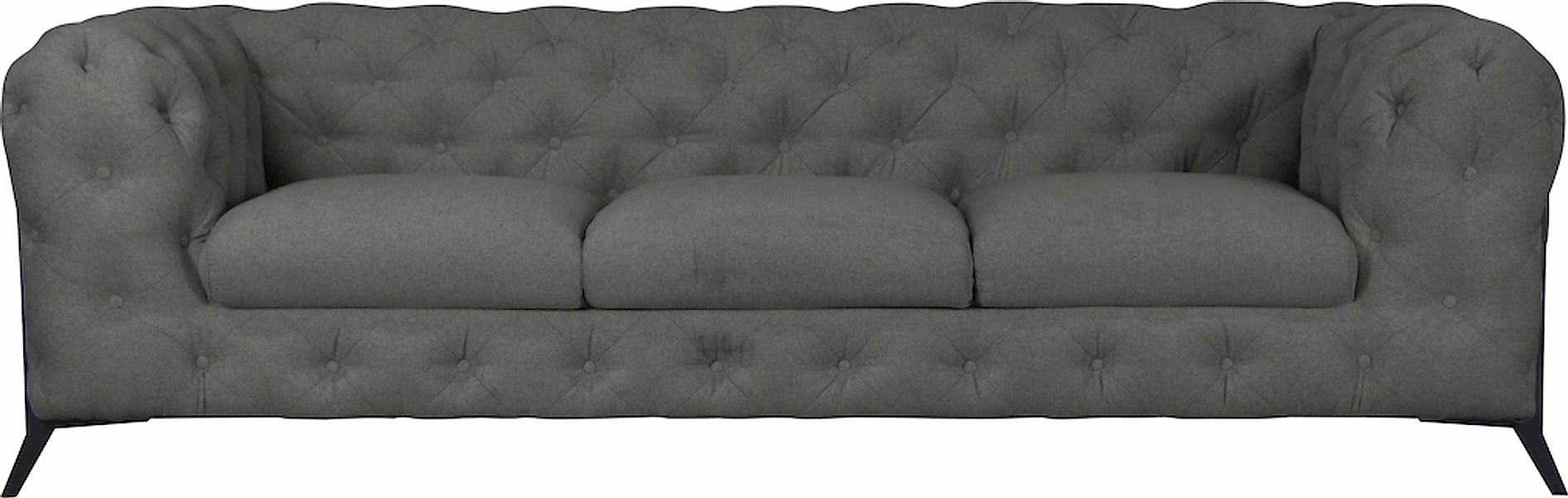 Home affaire Chesterfield-Sofa "Amaury" aufwändige Knopfheftung, moderne Ch günstig online kaufen