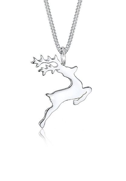 Elli Kette mit Anhänger Anhänger Hirsch 925 Sterling Silber, Hirsch günstig online kaufen