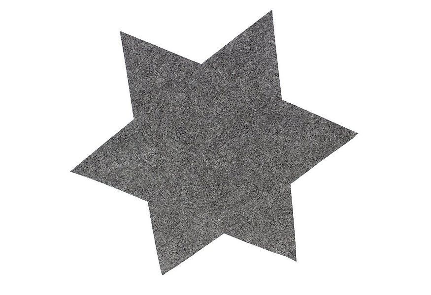 Annastore Platzset 6 x Filzsterne in verschiedenen Größen und Farben, (Plat günstig online kaufen