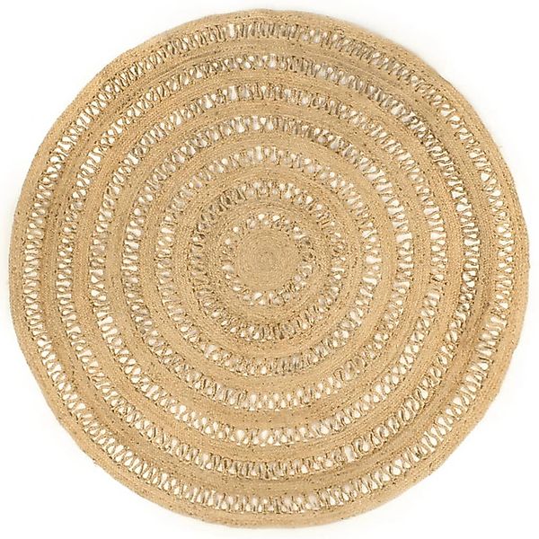 vidaXL Teppich Handgefertigt Geflochten Jute 240 Cm 1184041 günstig online kaufen