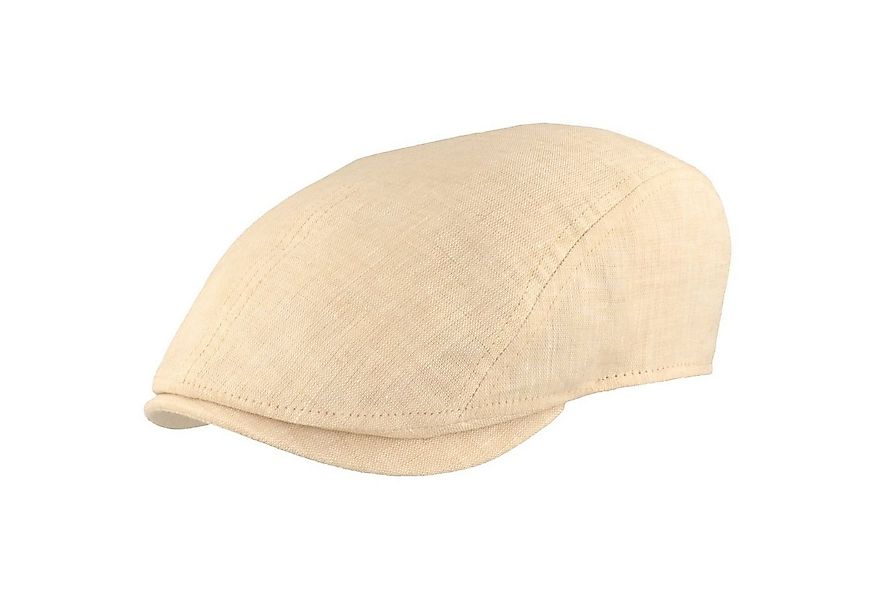 Breiter Schiebermütze Feine sportive Sommer Cap aus 100% Leinen günstig online kaufen