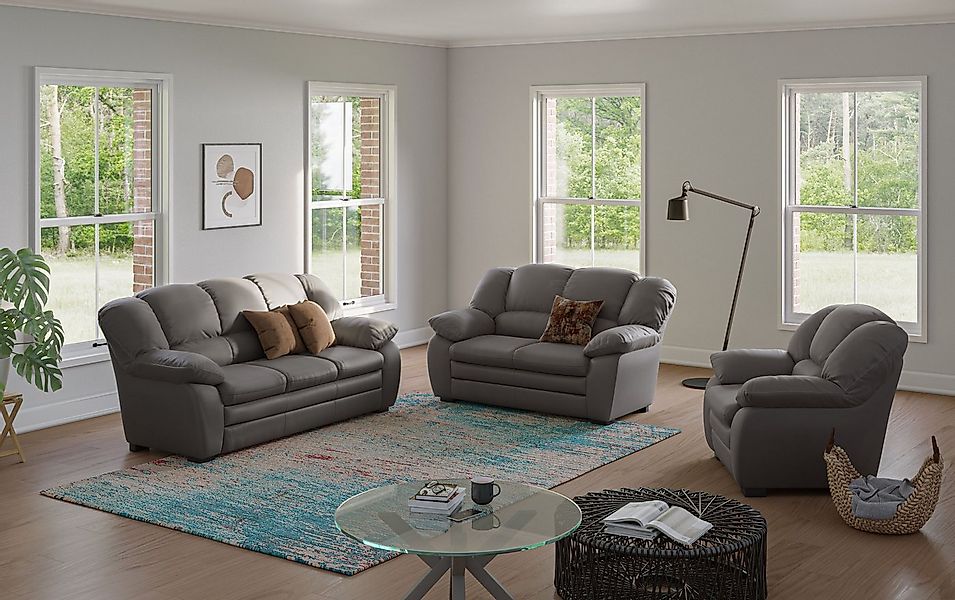 COTTA Polstergarnitur Casino, Sofa Set, 3-2-1 Sitzer, Wohnzimmer Garnitur, günstig online kaufen