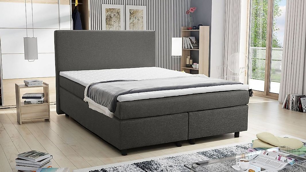 Küchen-Preisbombe Boxspringbett Hotelbett 140x200 Bonellfederkern Bett mit günstig online kaufen