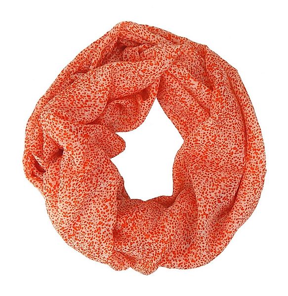 Ella Jonte Loop, leichter Rundschal in 2 Farben orange oder blau offwhite günstig online kaufen