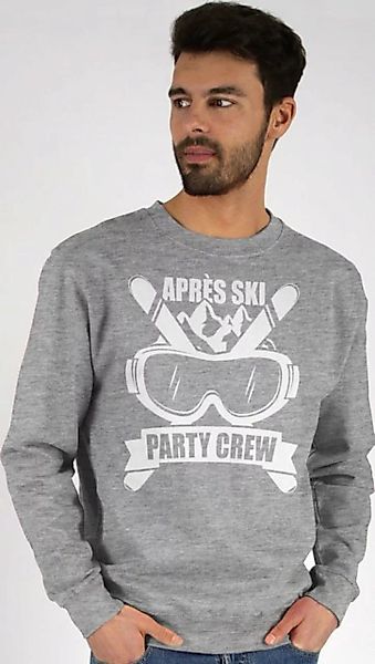 Shirtracer Sweatshirt Apres Ski Party Crew - weiß (1-tlg) Apres Ski Party günstig online kaufen