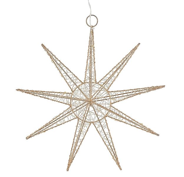 ECD Germany LED Stern Weihnachtsstern Weihnachten Schneeflocke Weihnachtsde günstig online kaufen