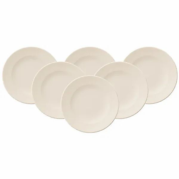 Villeroy & Boch Brotteller »Brotteller For Me ø 16 cm 6er Set weiß« günstig online kaufen
