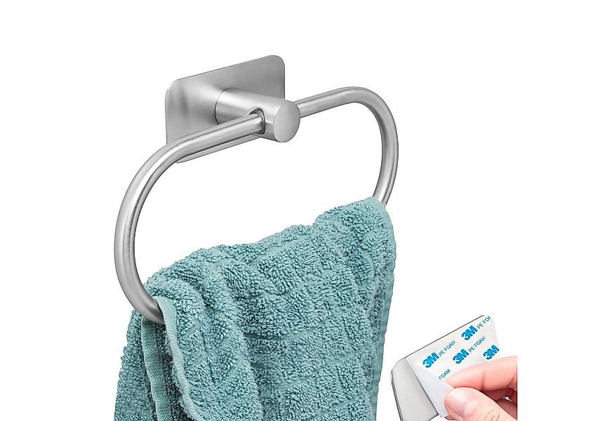 bremermann Handtuchhalter Bad-Serie PIAZZA TAPE - mit Klebepad, aus Edelsta günstig online kaufen