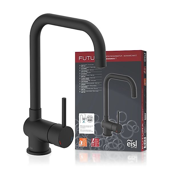 Eisl Spültischarmatur Futura Niederdruck Armatur, 360° schwenkb. Wasserhahn günstig online kaufen