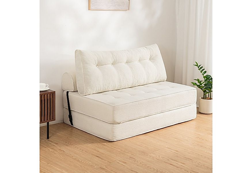 MECO Schlafsofa, Faltbares Sofa-Bett 80×130×40 cm, Vielseitige Relax-Couch günstig online kaufen