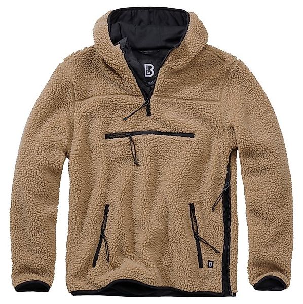 Brandit Fleecepullover Brandit Teddyfleece Pullover Worker, camel günstig online kaufen