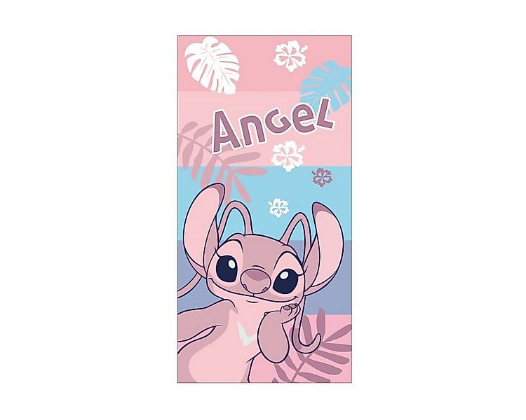 Lilo & Stitch Badetücher Lilo & Stitch Badetuch 70x140cm – Pink Fast Dry De günstig online kaufen