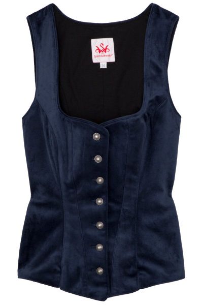 Spieth & Wensky Trachtenbluse Samtmieder - günstig online kaufen