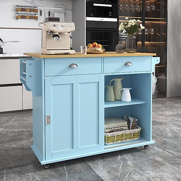 Flieks Küchenwagen Sideboard, (1 St., mit günstig online kaufen