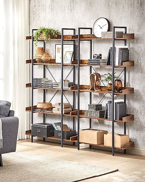 VASAGLE Bücherregal Leiterregal, Leiterregal, Standregal, mit günstig online kaufen