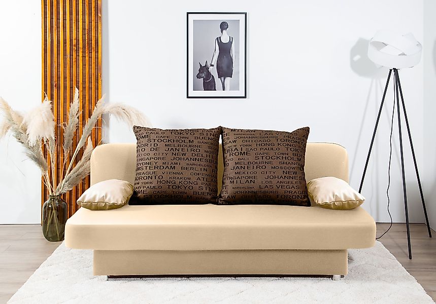 COLLECTION AB Schlafsofa Ulla inkl. Bettfunktion günstig online kaufen